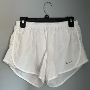 Nike Women's Athletic White Shorts
